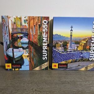 Kodak Supreme 550 Piece Puzzle Set